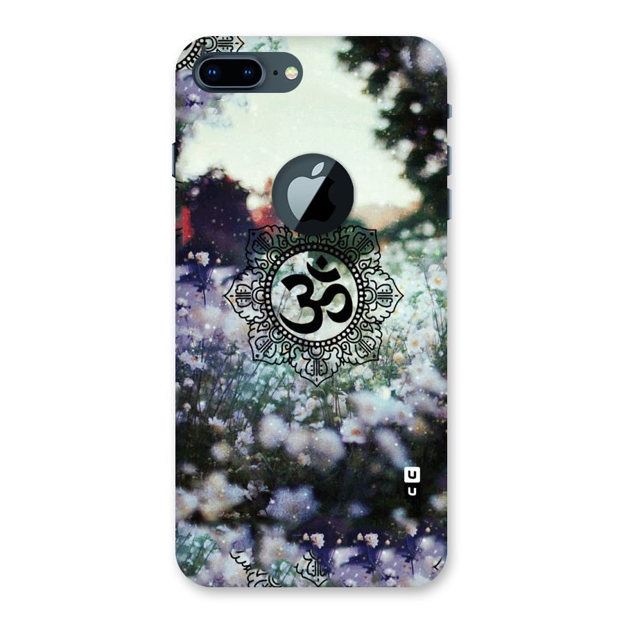Floral Pray Back Case for iPhone 7 Plus Logo Cut