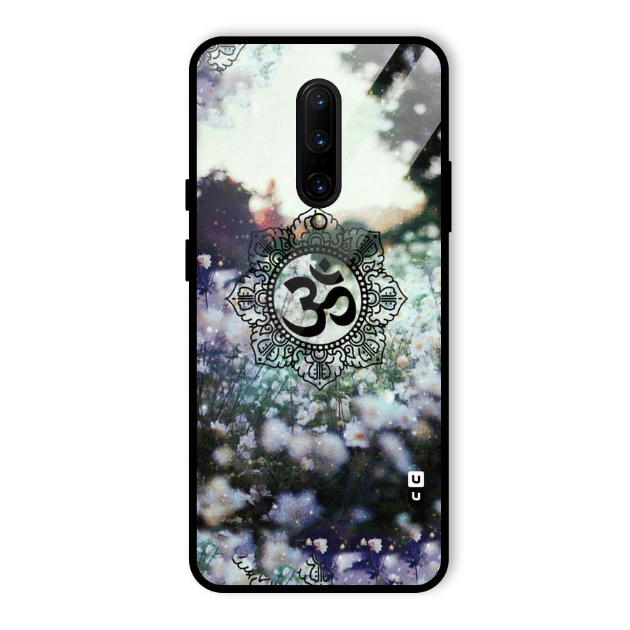 Floral Pray Glass Back Case for OnePlus 7 Pro