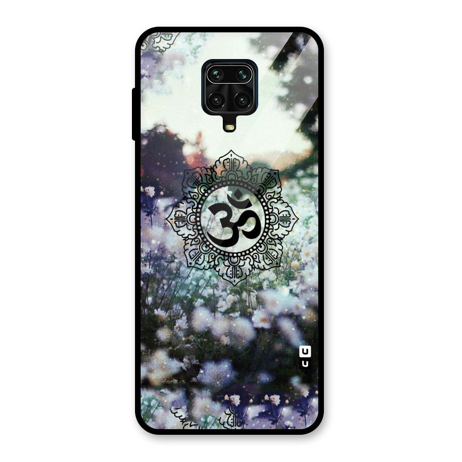 Floral Pray Glass Back Case for Redmi Note 10 Lite