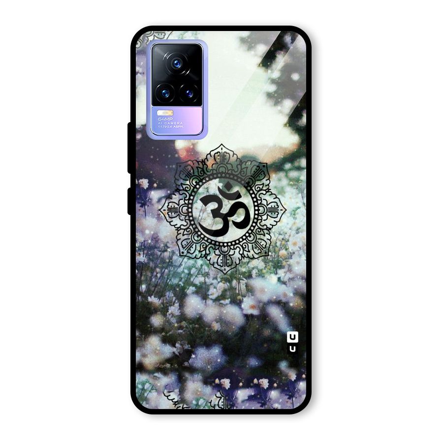 Floral Pray Glass Back Case for Vivo Y73