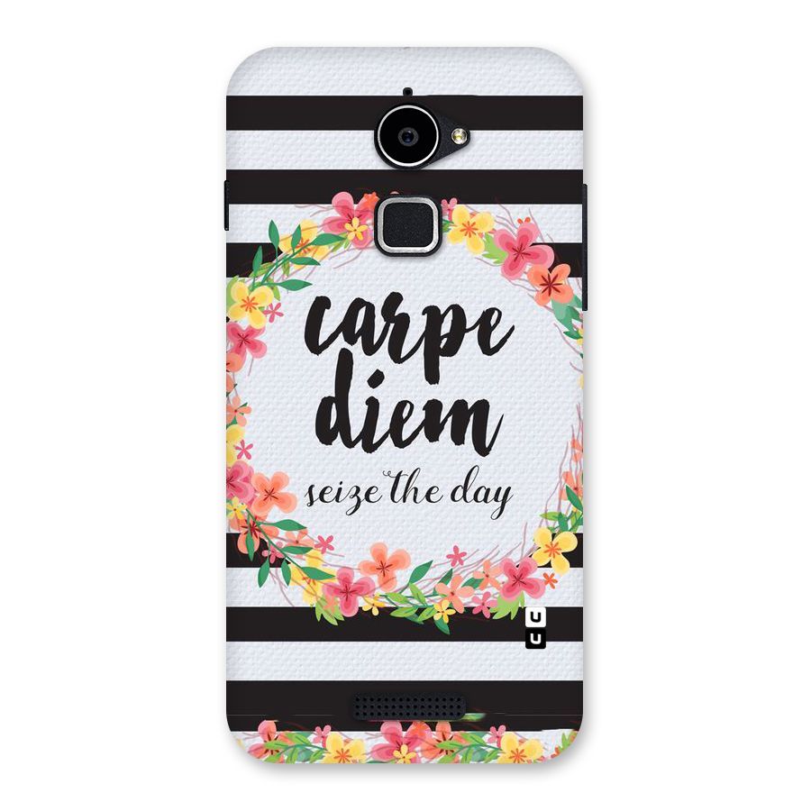 Floral Seize The Day Back Case for Coolpad Note 3 Lite