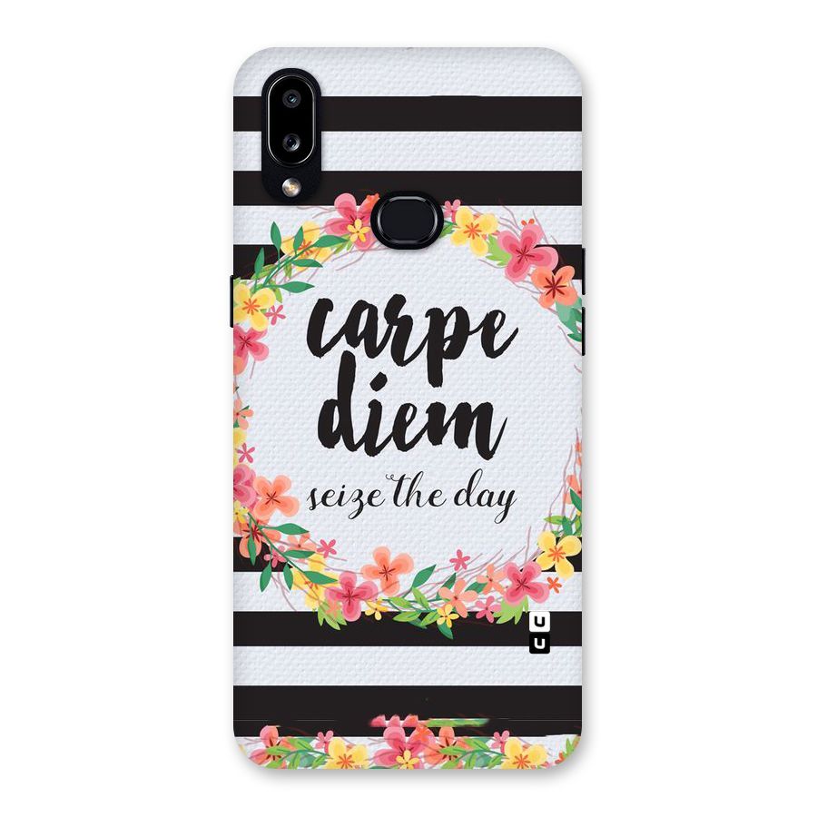 Floral Seize The Day Back Case for Galaxy A10s