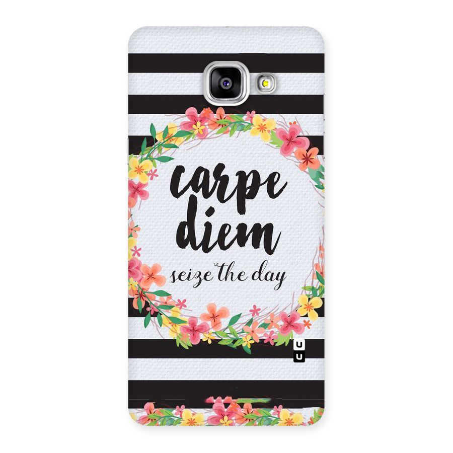 Floral Seize The Day Back Case for Galaxy A5 2016
