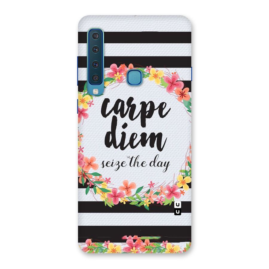 Floral Seize The Day Back Case for Galaxy A9 (2018)