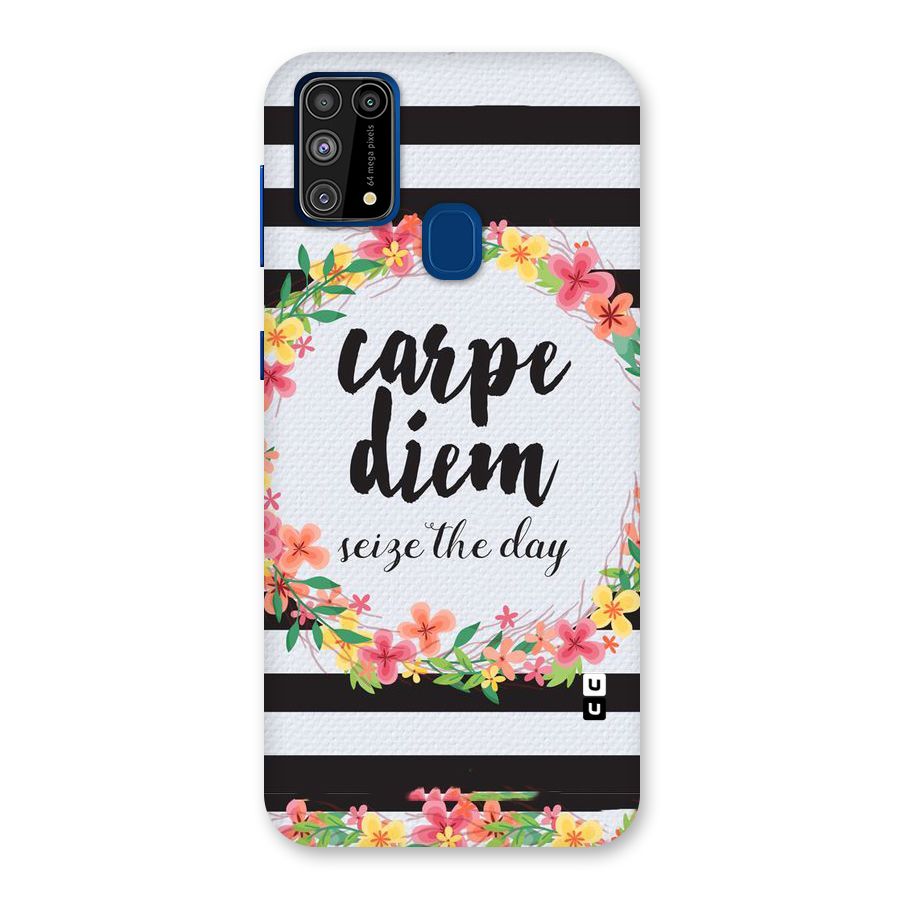 Floral Seize The Day Back Case for Galaxy F41