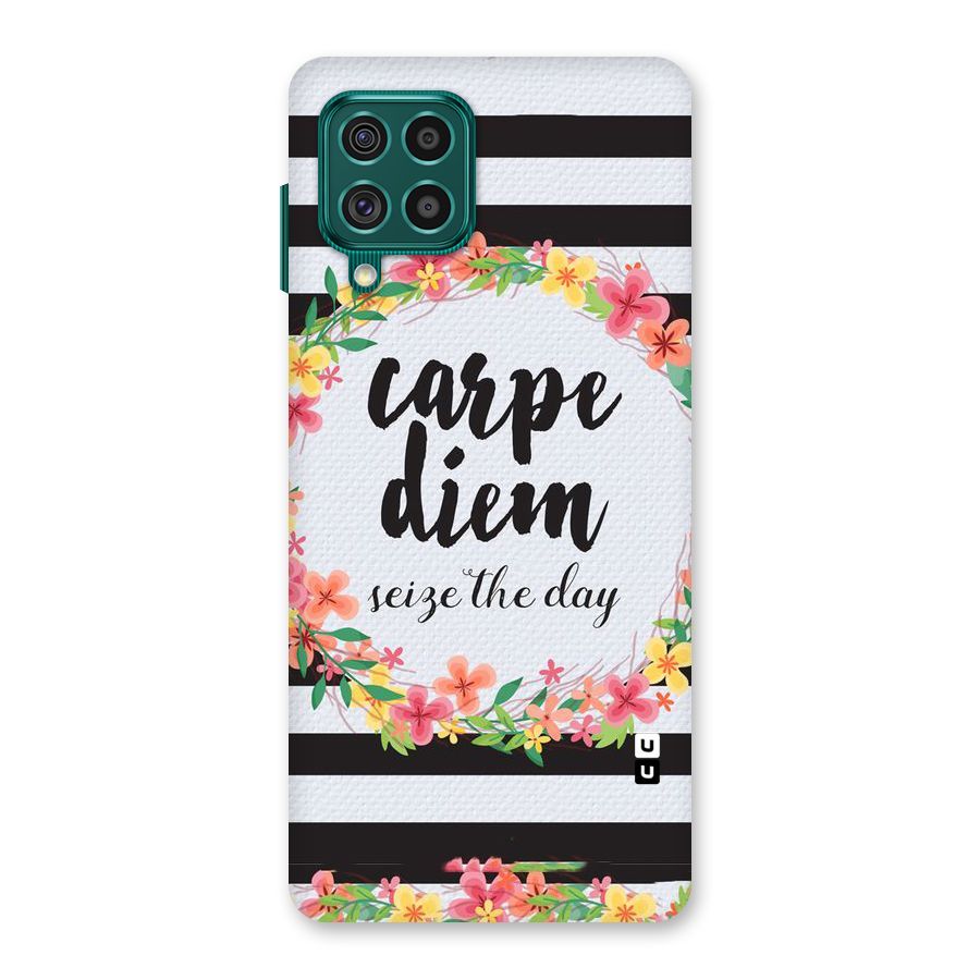 Floral Seize The Day Back Case for Galaxy F62