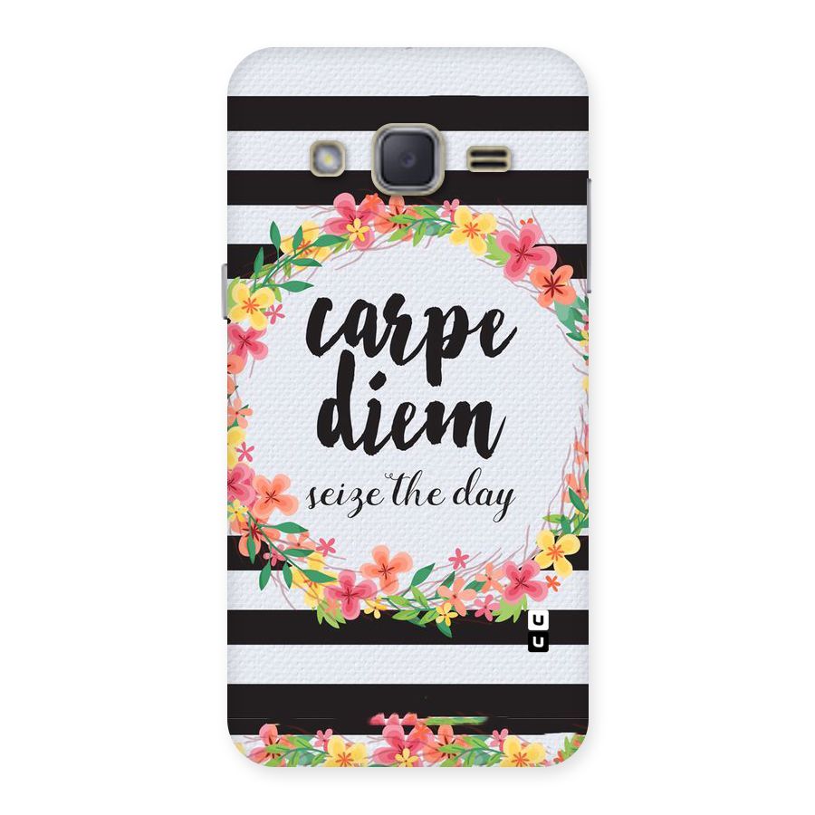 Floral Seize The Day Back Case for Galaxy J2