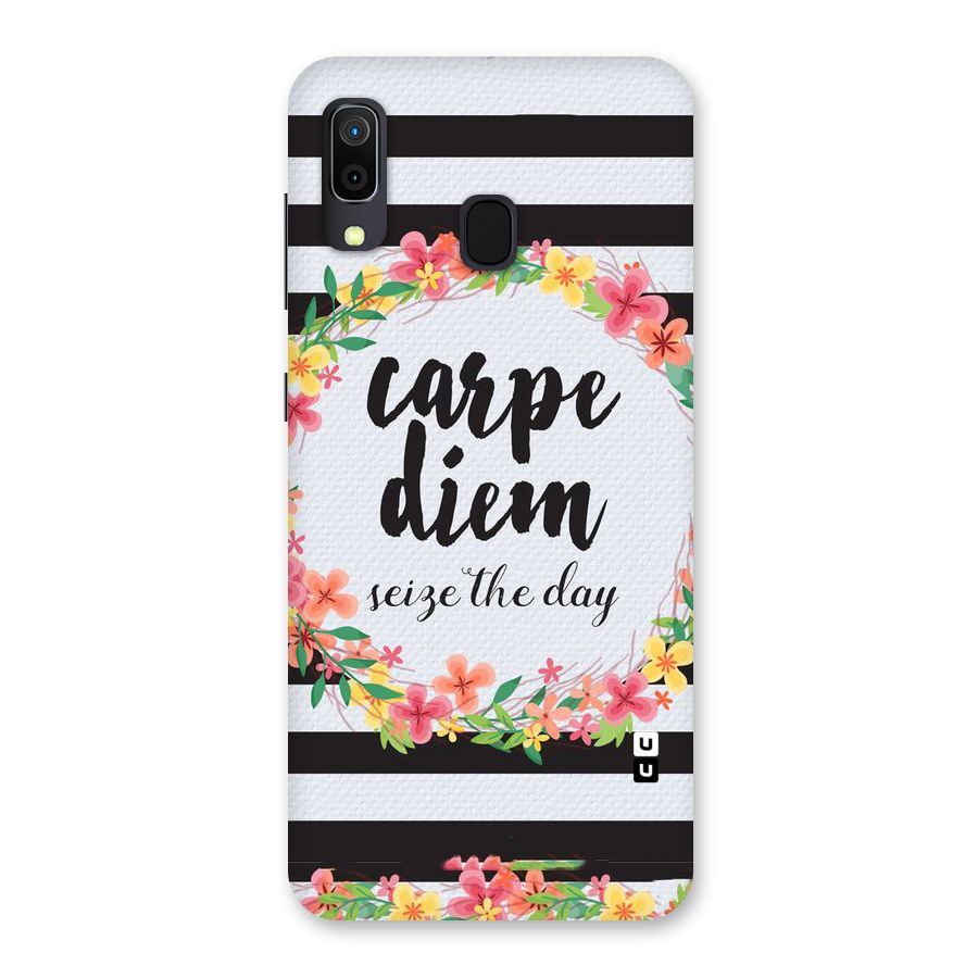 Floral Seize The Day Back Case for Galaxy M10s