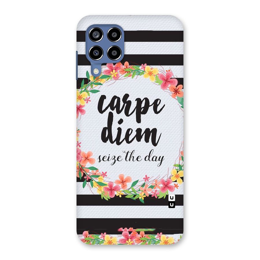 Floral Seize The Day Back Case for Galaxy M53 5G