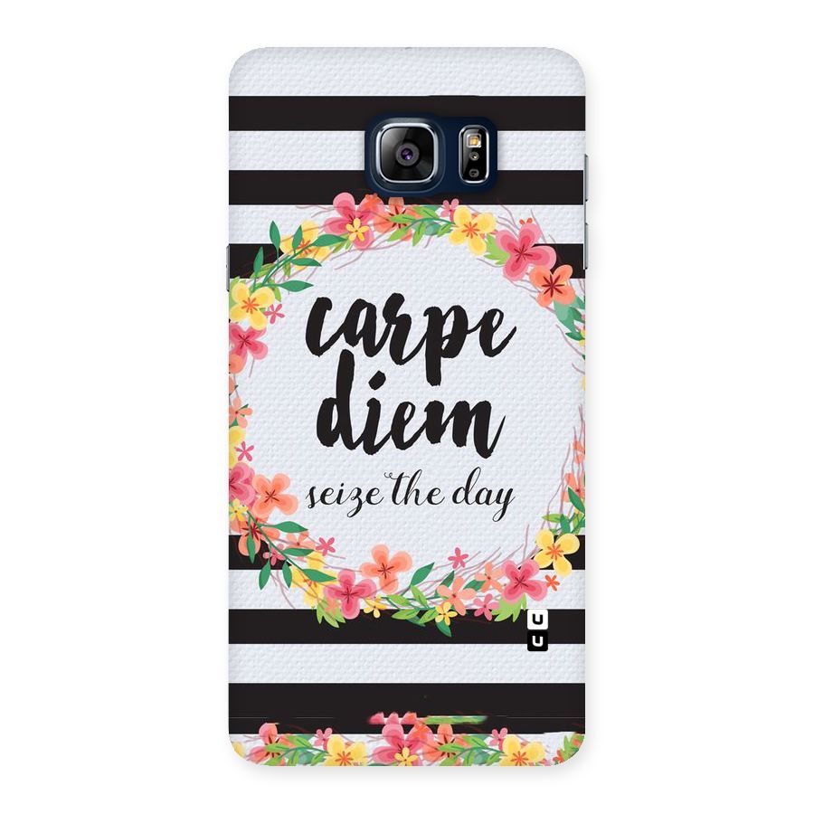 Floral Seize The Day Back Case for Galaxy Note 5