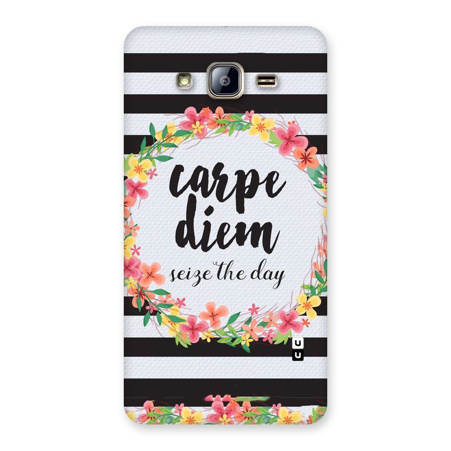 Floral Seize The Day Back Case for Galaxy On5