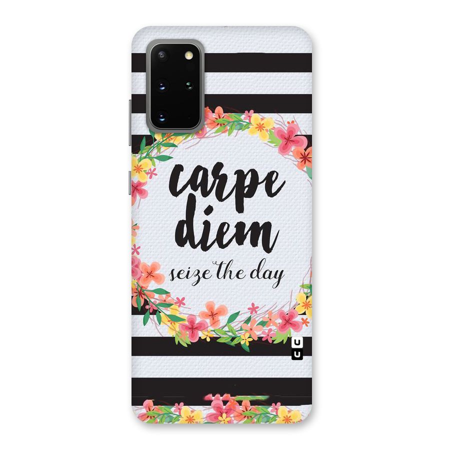 Floral Seize The Day Back Case for Galaxy S20 Plus