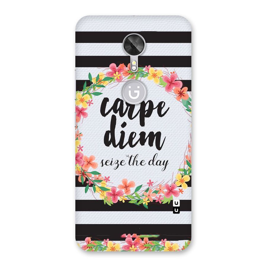 Floral Seize The Day Back Case for Gionee A1