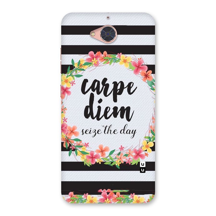 Floral Seize The Day Back Case for Gionee S6 Pro