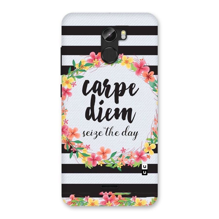 Floral Seize The Day Back Case for Gionee X1