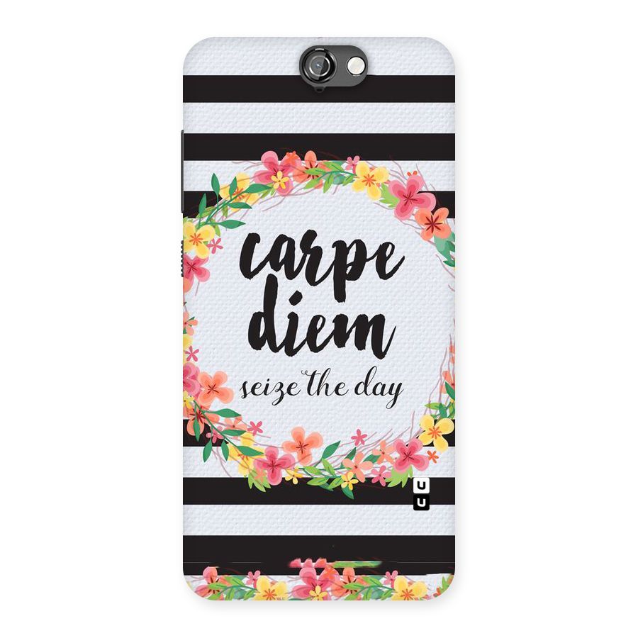 Floral Seize The Day Back Case for HTC One A9
