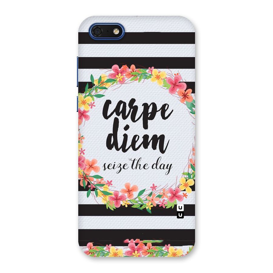 Floral Seize The Day Back Case for Honor 7s