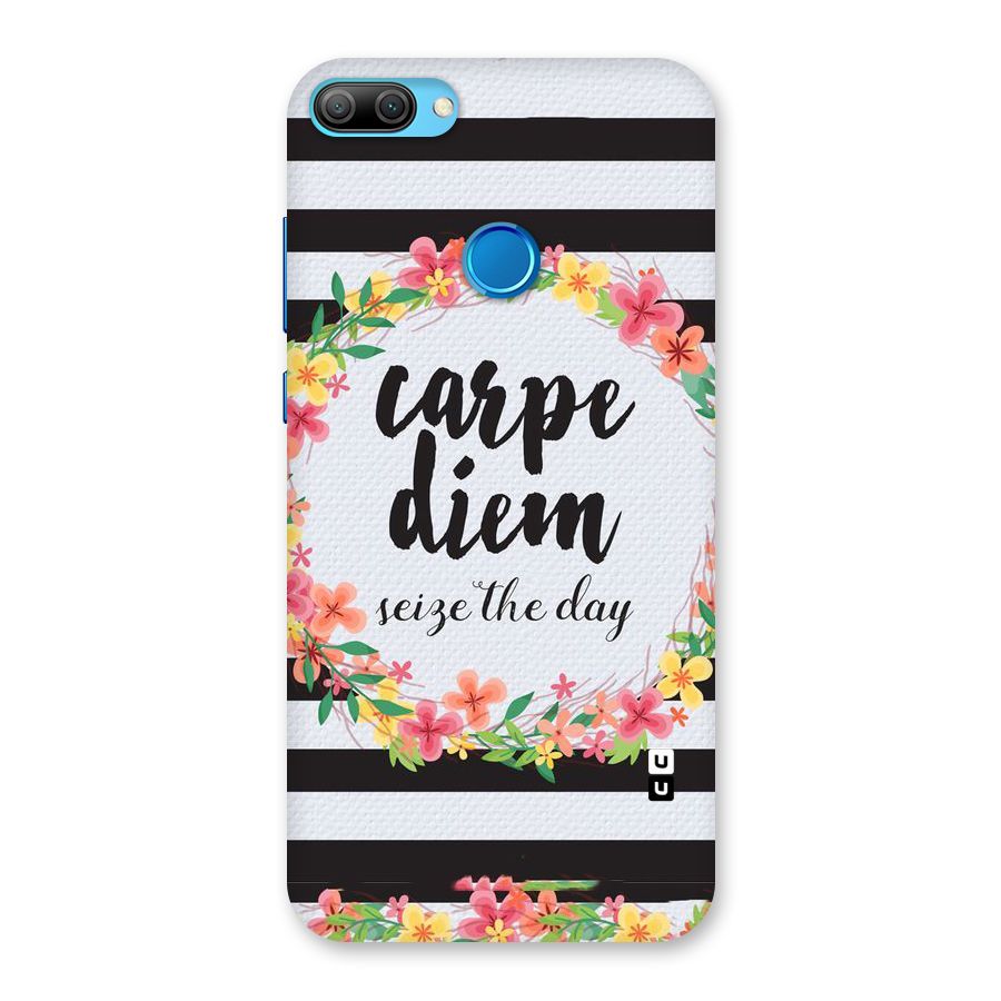 Floral Seize The Day Back Case for Honor 9N