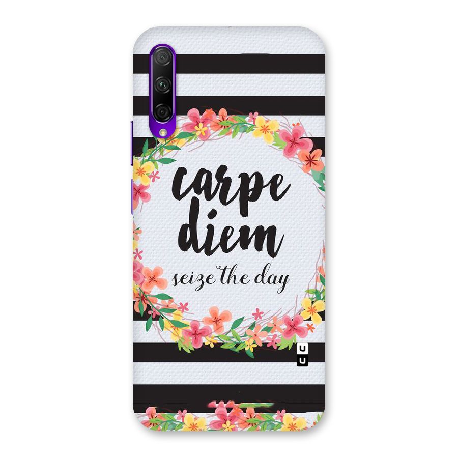 Floral Seize The Day Back Case for Honor 9X Pro