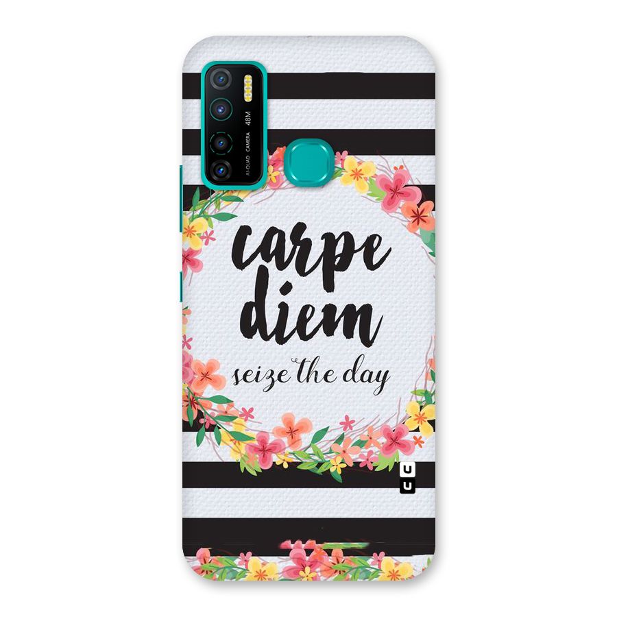 Floral Seize The Day Back Case for Infinix Hot 9 Pro