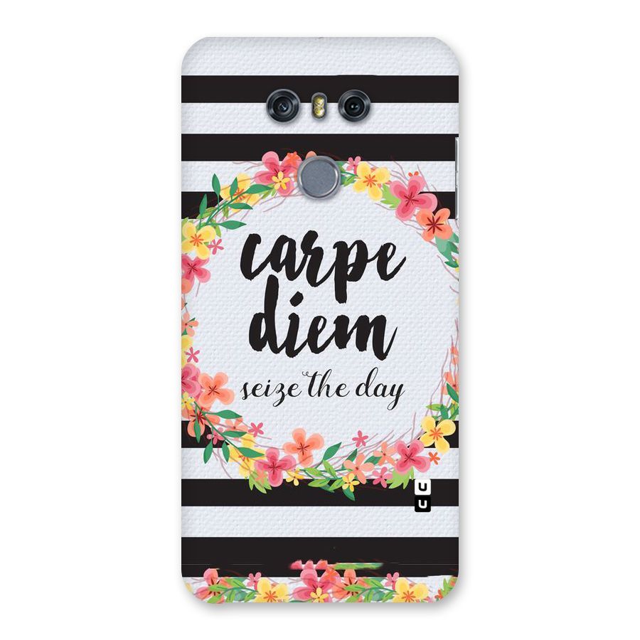 Floral Seize The Day Back Case for LG G6