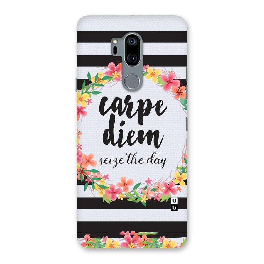 Floral Seize The Day Back Case for LG G7