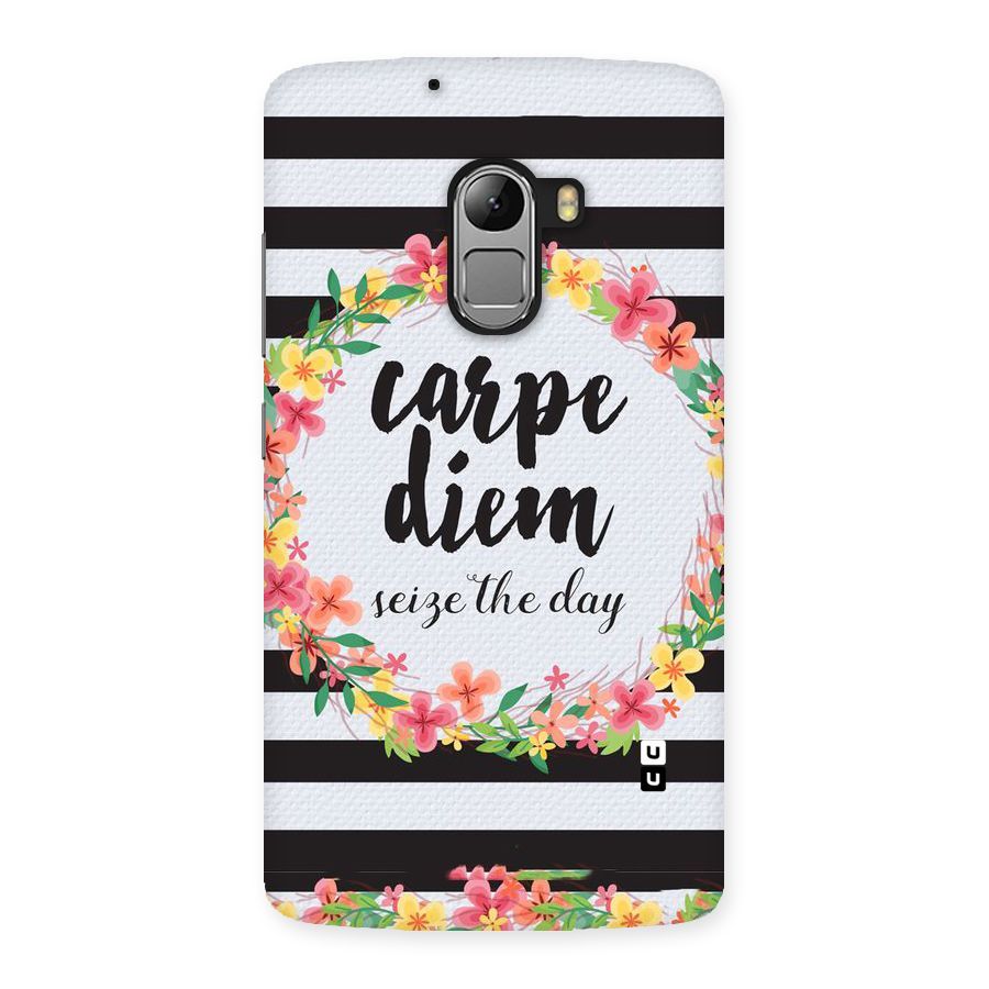 Floral Seize The Day Back Case for Lenovo K4 Note