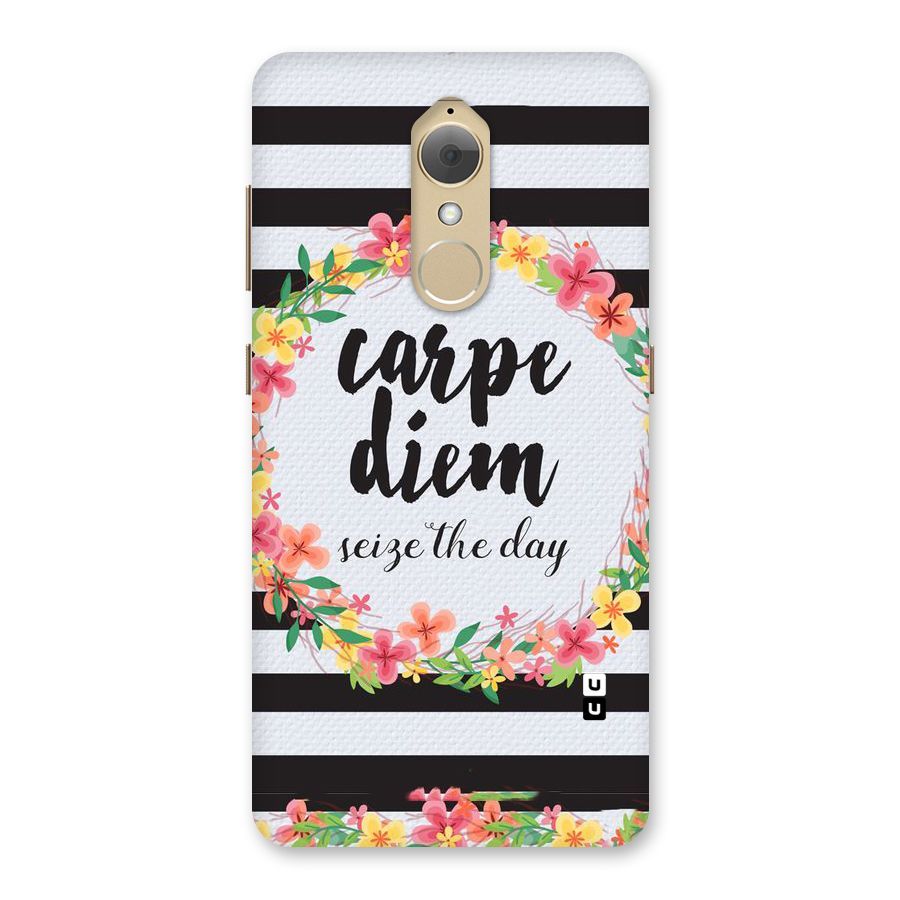 Floral Seize The Day Back Case for Lenovo K8