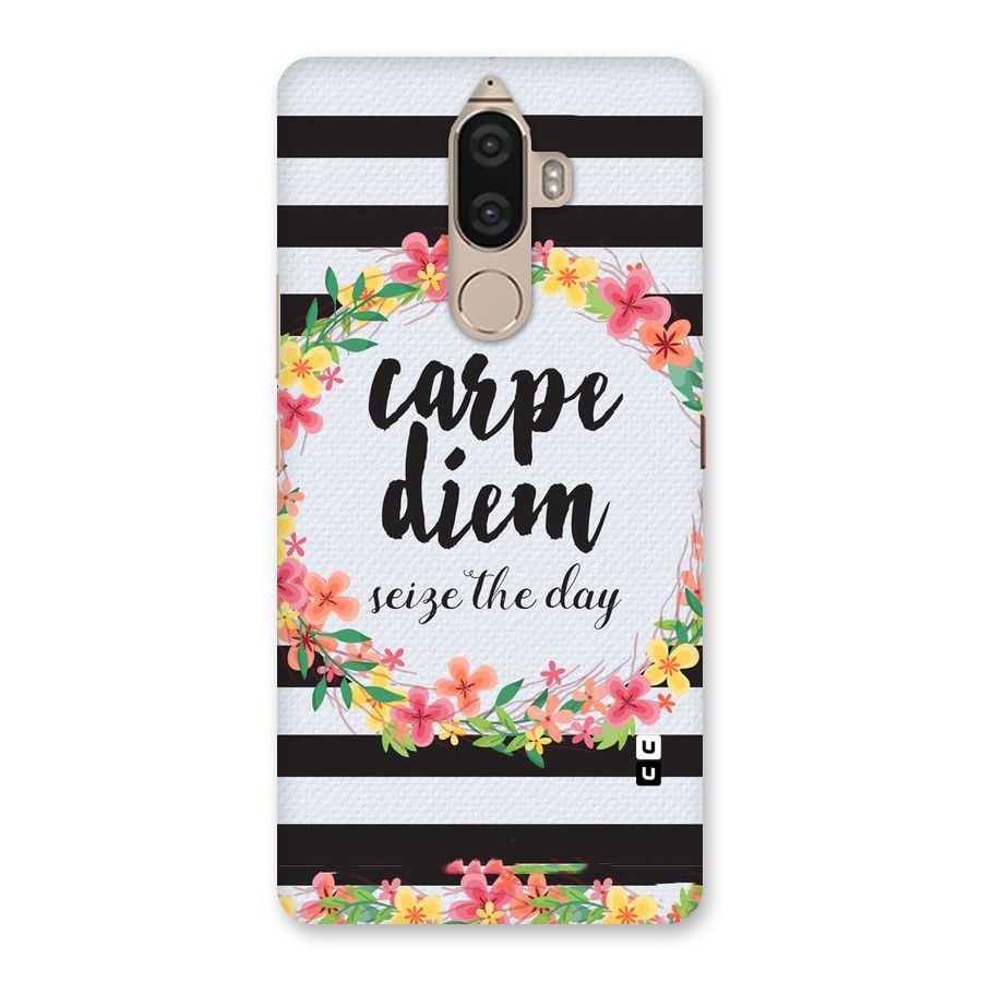 Floral Seize The Day Back Case for Lenovo K8 Note