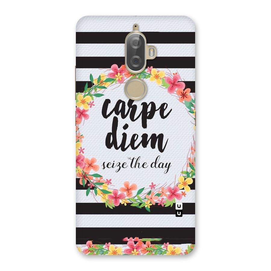 Floral Seize The Day Back Case for Lenovo K8 Plus