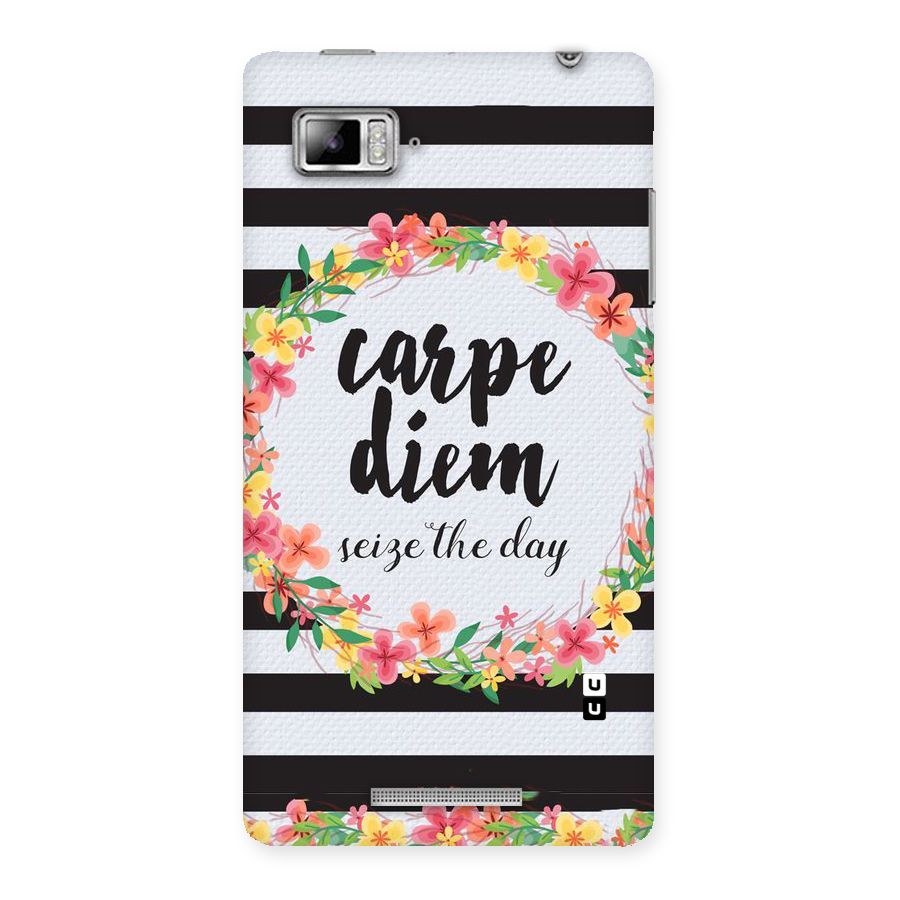 Floral Seize The Day Back Case for Lenovo Vibe Z K910