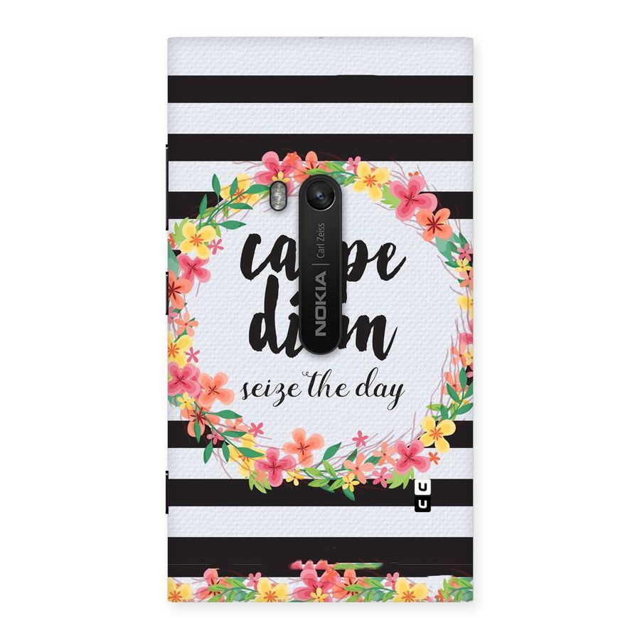 Floral Seize The Day Back Case for Lumia 920