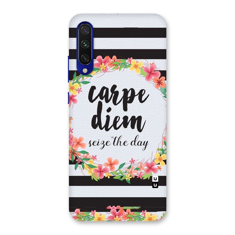 Floral Seize The Day Back Case for Mi A3