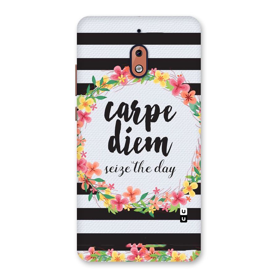 Floral Seize The Day Back Case for Nokia 2.1