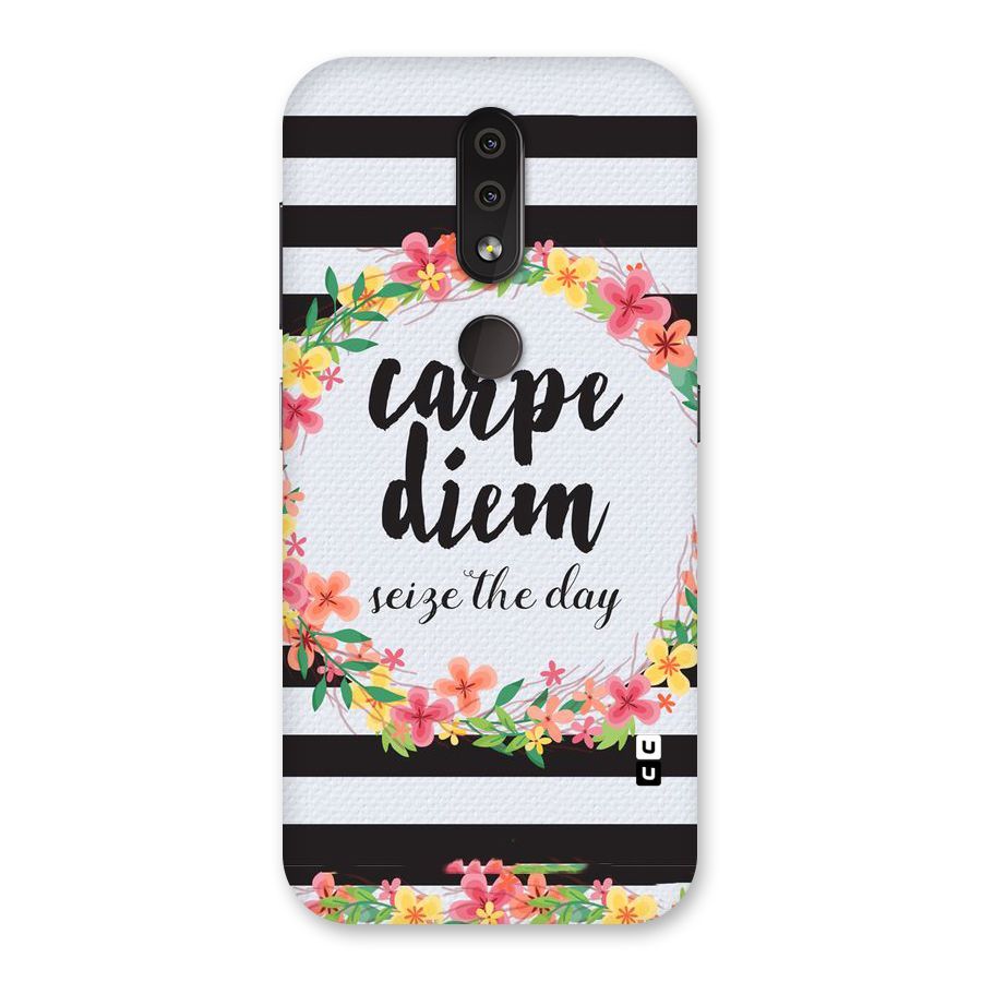Floral Seize The Day Back Case for Nokia 4.2