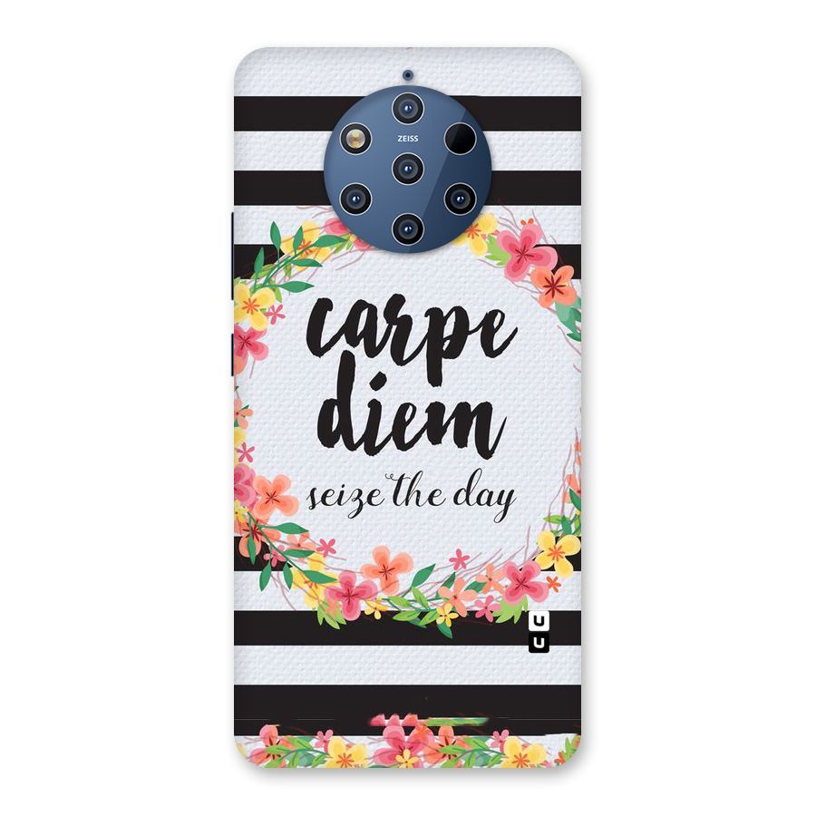 Floral Seize The Day Back Case for Nokia 9 PureView