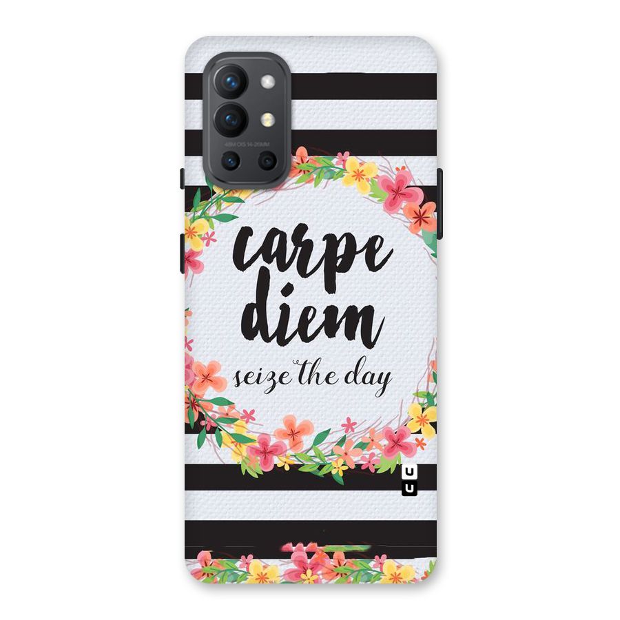 Floral Seize The Day Back Case for OnePlus 9R