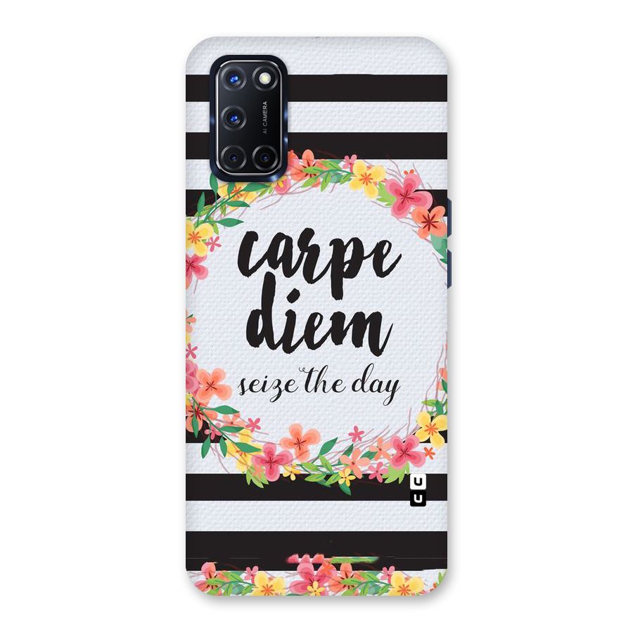 Floral Seize The Day Back Case for Oppo A52