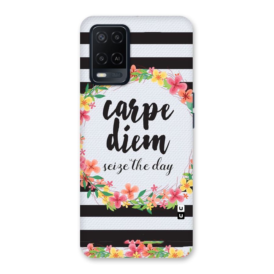 Floral Seize The Day Back Case for Oppo A54