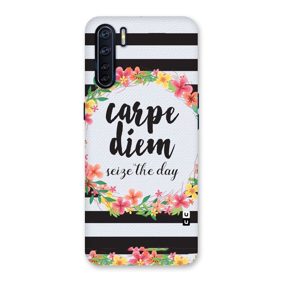 Floral Seize The Day Back Case for Oppo F15