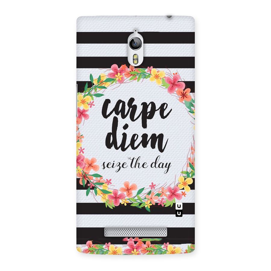Floral Seize The Day Back Case for Oppo Find 7