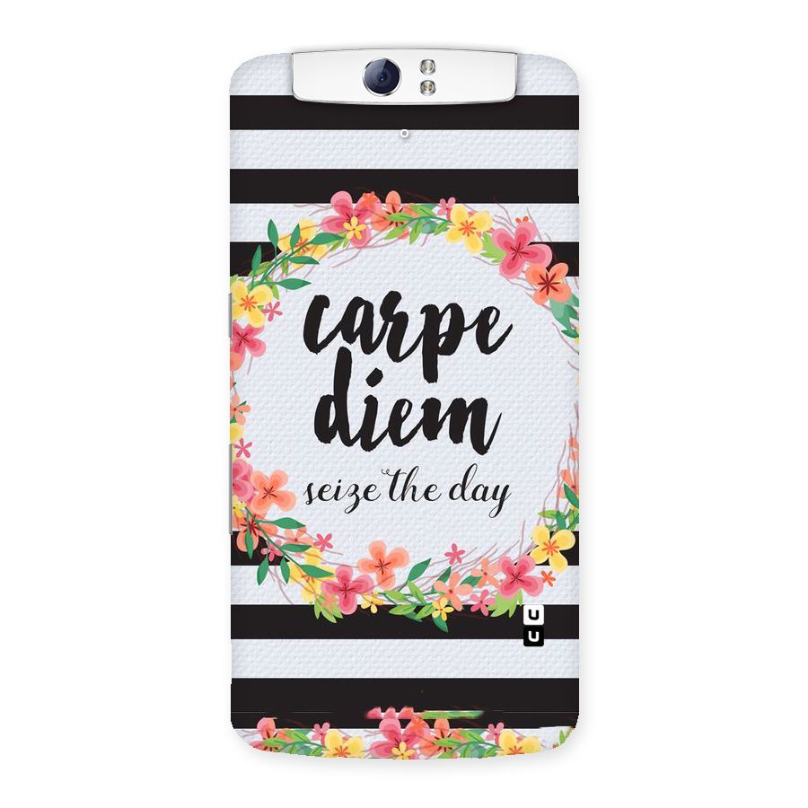 Floral Seize The Day Back Case for Oppo N1