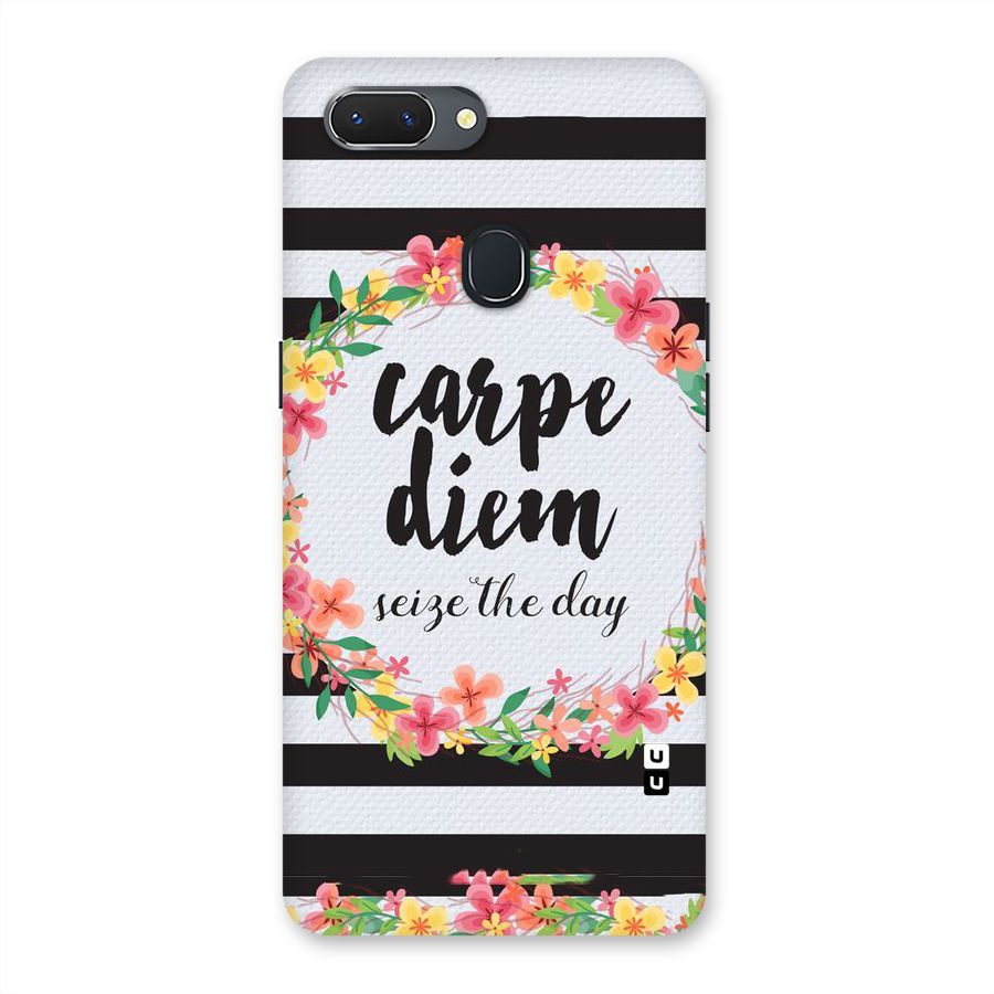 Floral Seize The Day Back Case for Oppo Realme 2