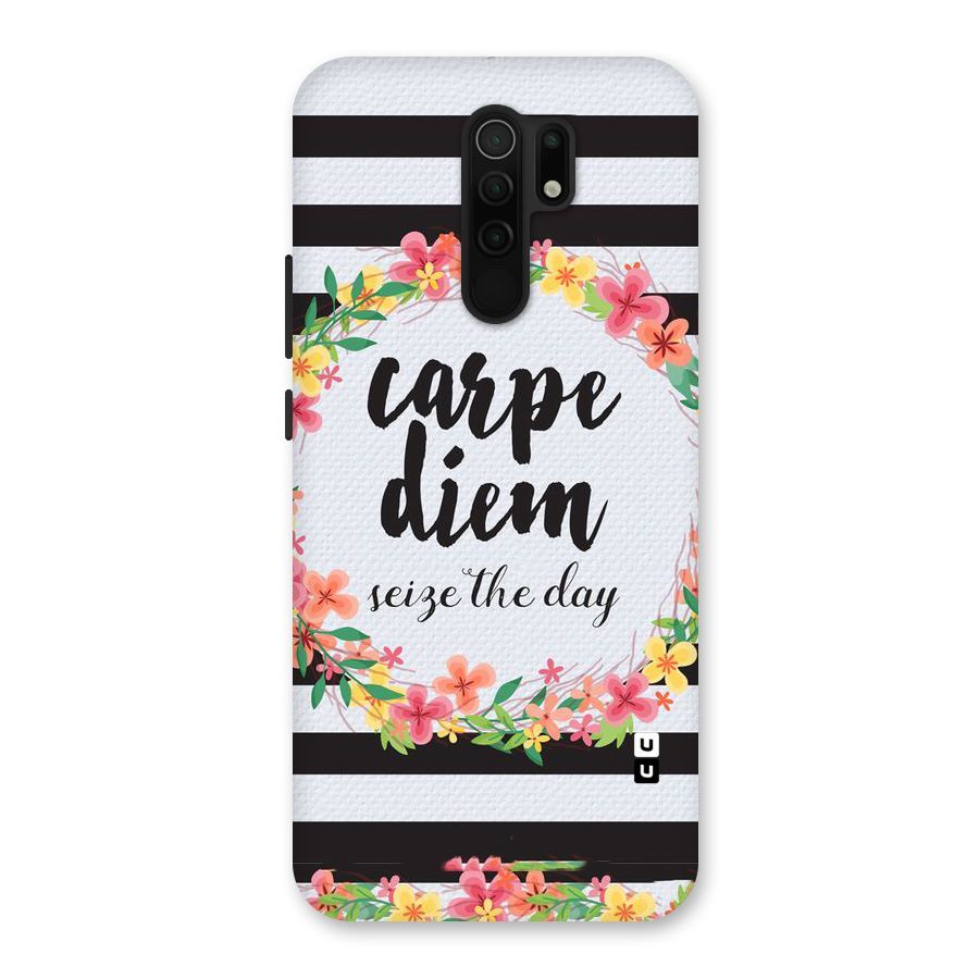 Floral Seize The Day Back Case for Poco M2
