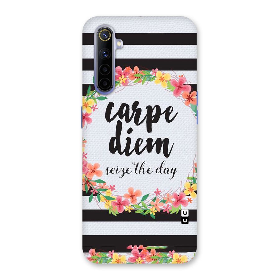 Floral Seize The Day Back Case for Realme 6i
