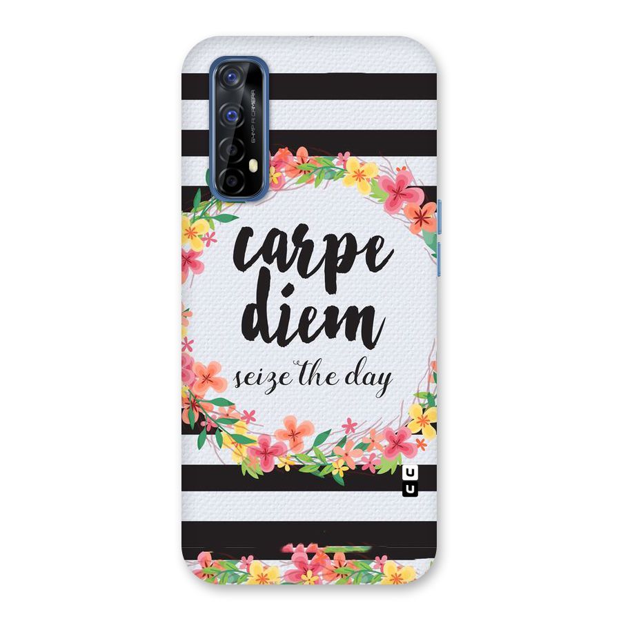 Floral Seize The Day Back Case for Realme 7