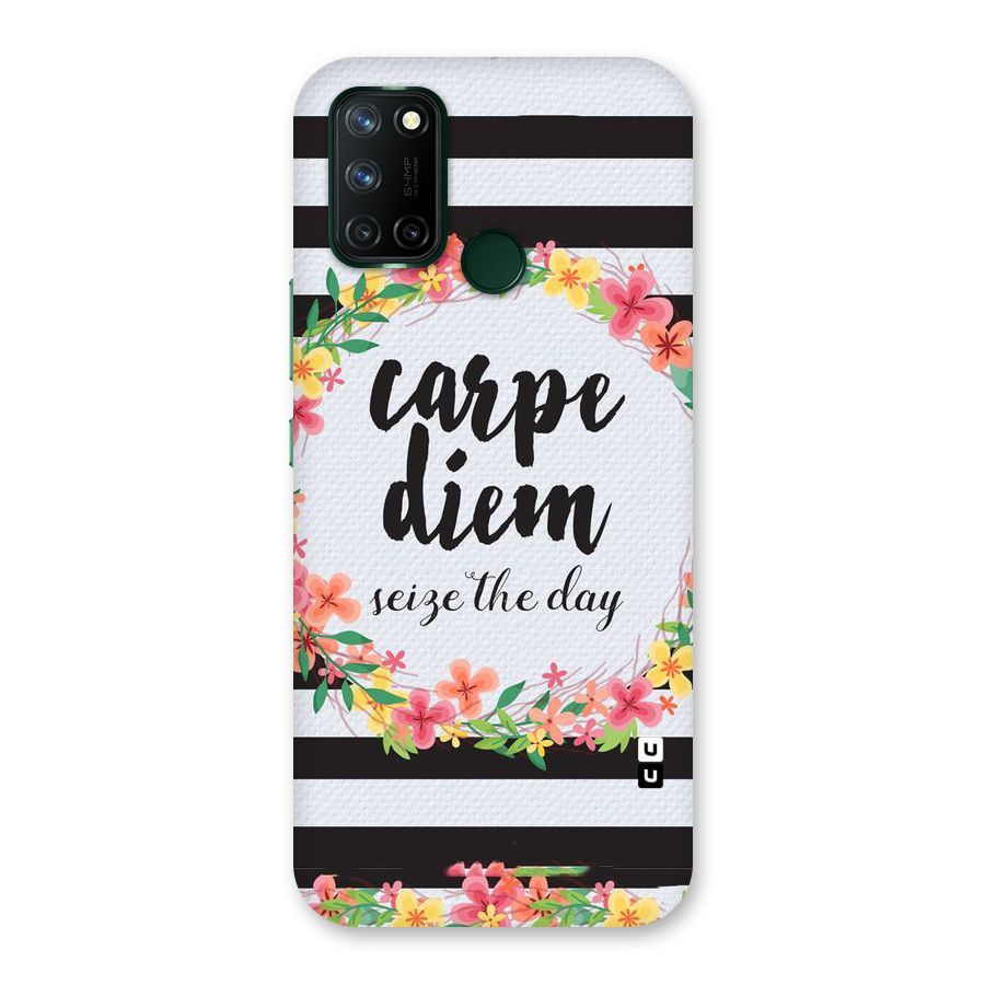 Floral Seize The Day Back Case for Realme 7i