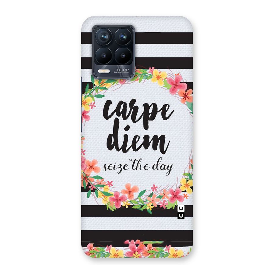 Floral Seize The Day Back Case for Realme 8 Pro