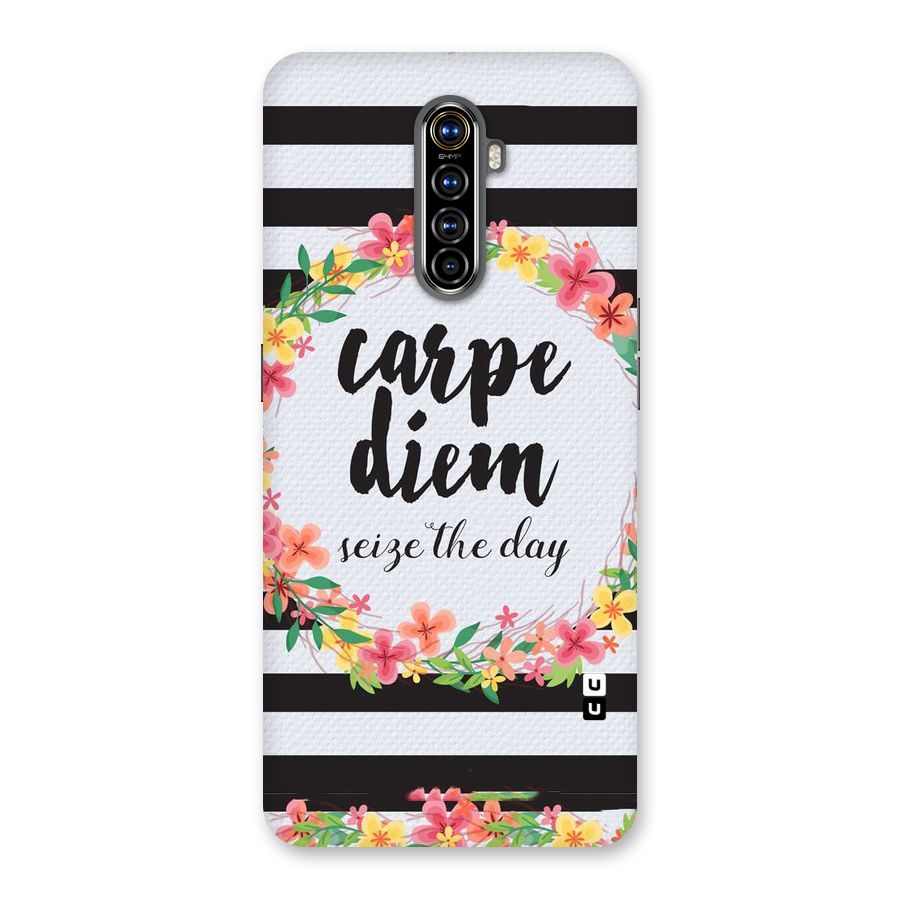 Floral Seize The Day Back Case for Realme X2 Pro
