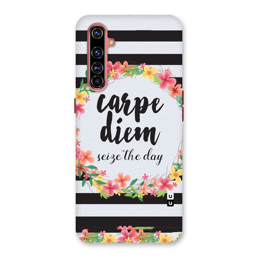 Floral Seize The Day Back Case for Realme X50 Pro